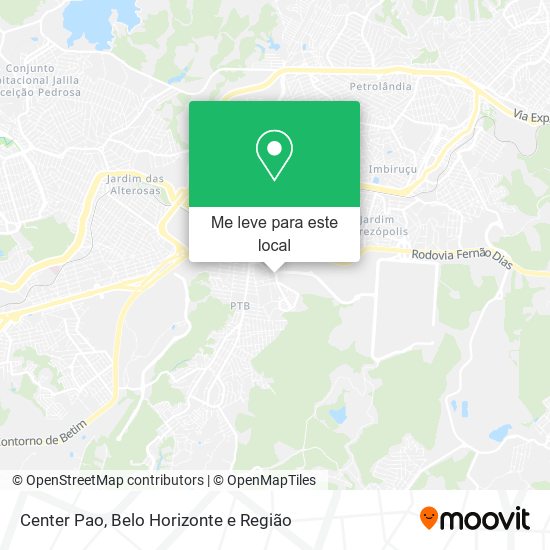 Center Pao mapa