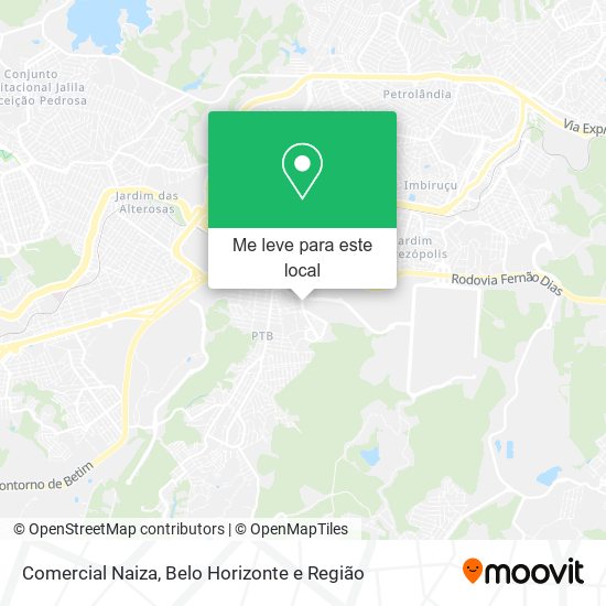 Comercial Naiza mapa