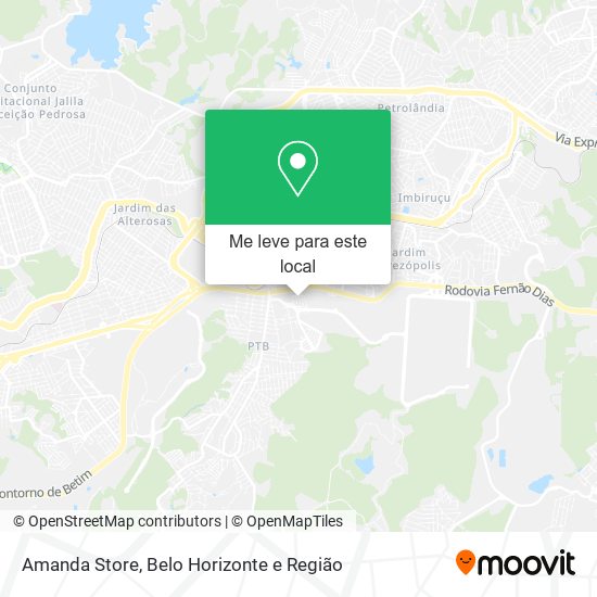Amanda Store mapa