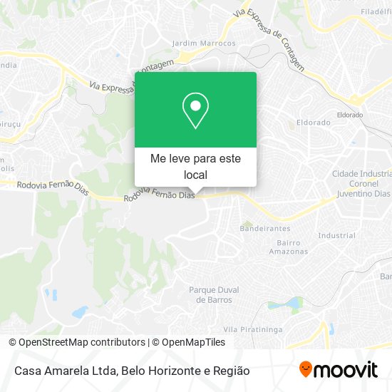 Casa Amarela Ltda mapa