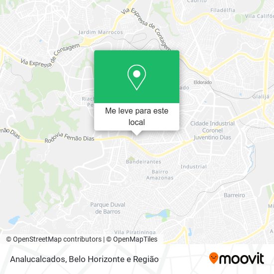 Analucalcados mapa
