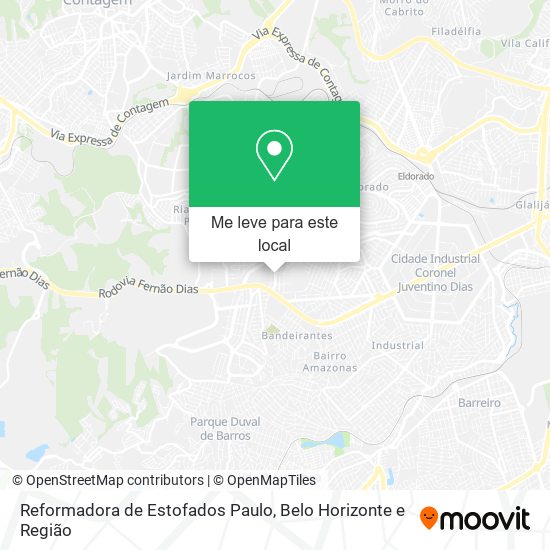 Reformadora de Estofados Paulo mapa