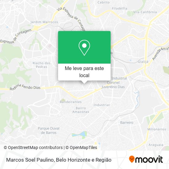 Marcos Soel Paulino mapa