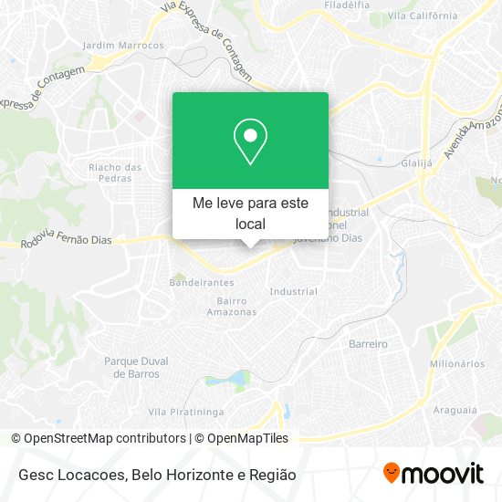 Gesc Locacoes mapa
