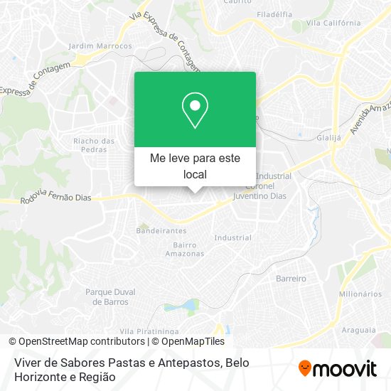 Viver de Sabores Pastas e Antepastos mapa