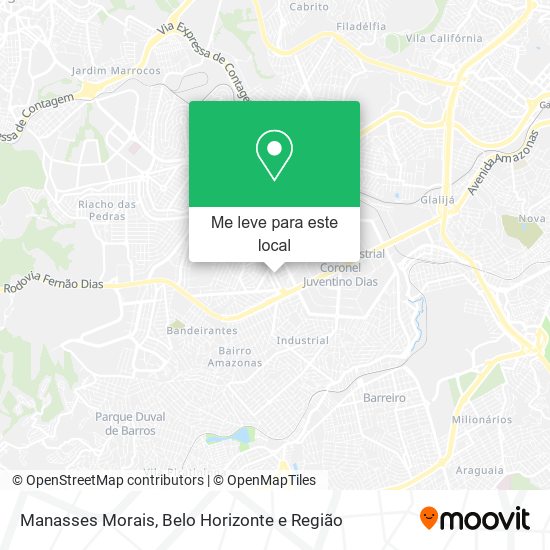 Manasses Morais mapa