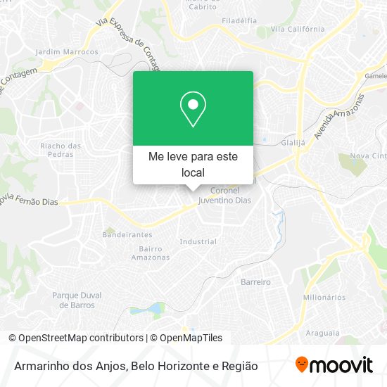 Armarinho dos Anjos mapa