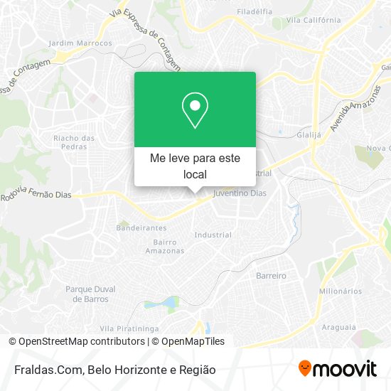 Fraldas.Com mapa