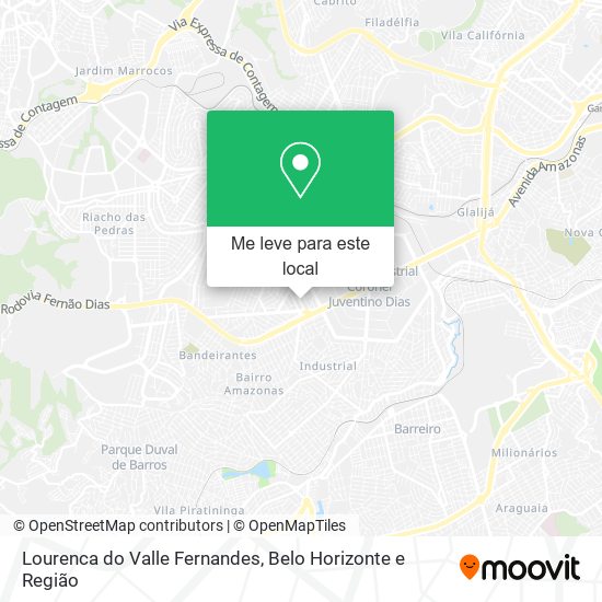 Lourenca do Valle Fernandes mapa