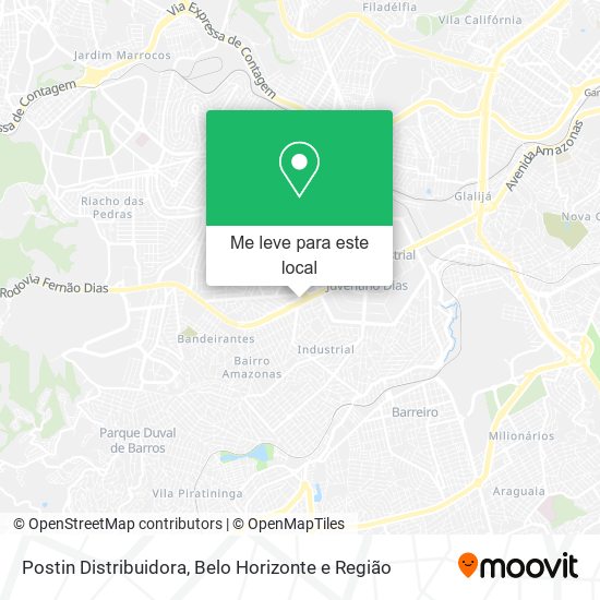 Postin Distribuidora mapa
