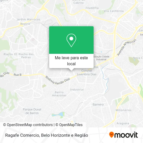 Ragafe Comercio mapa