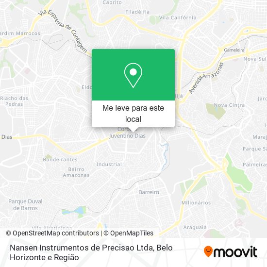 Nansen Instrumentos de Precisao Ltda mapa