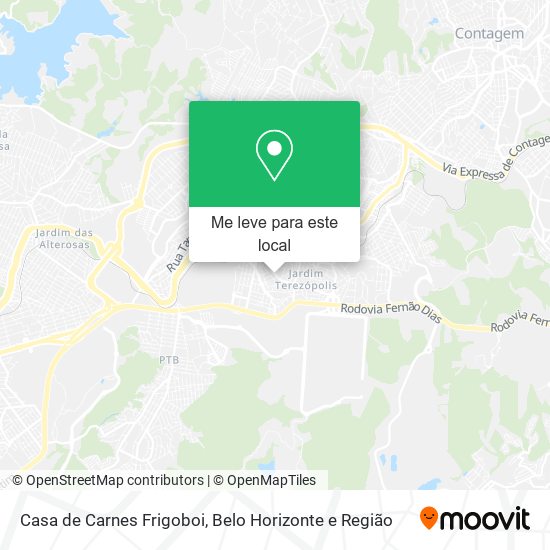 Casa de Carnes Frigoboi mapa