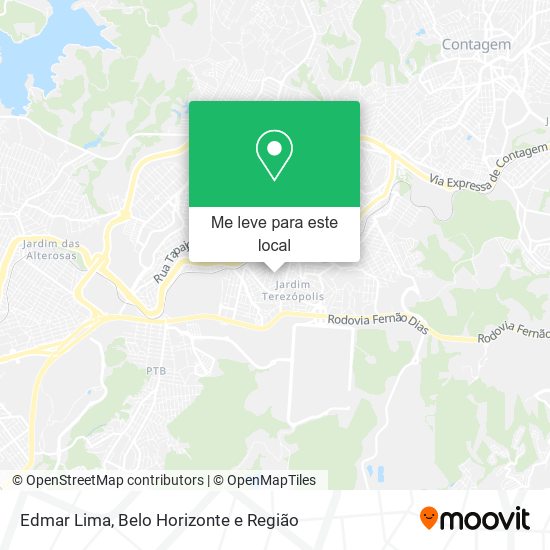 Edmar Lima mapa