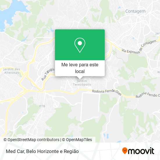 Med Car mapa