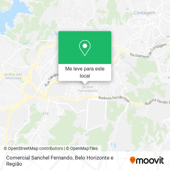 Comercial Sanchel Fernando mapa