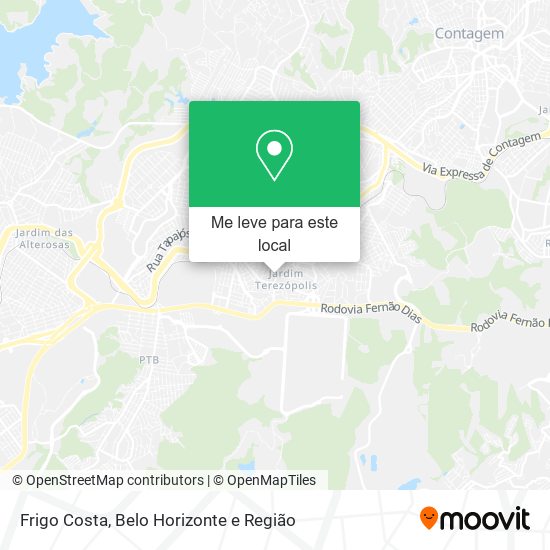 Frigo Costa mapa