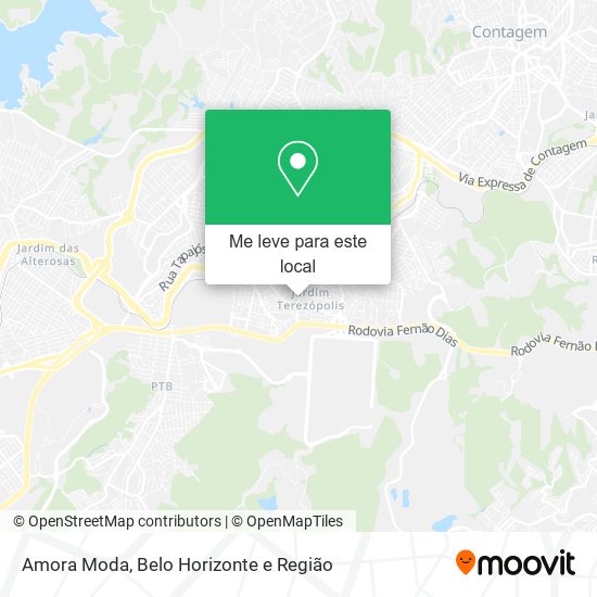 Amora Moda mapa