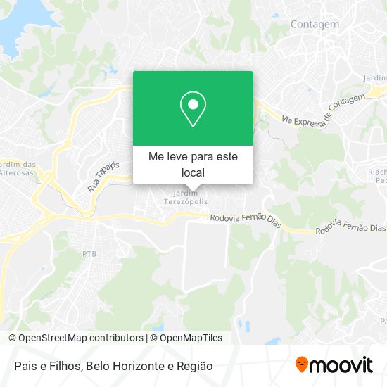 Pais e Filhos mapa