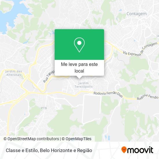 Classe e Estilo mapa