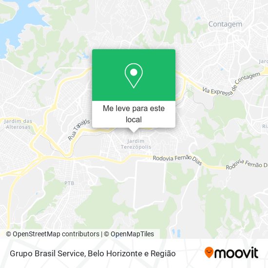 Grupo Brasil Service mapa