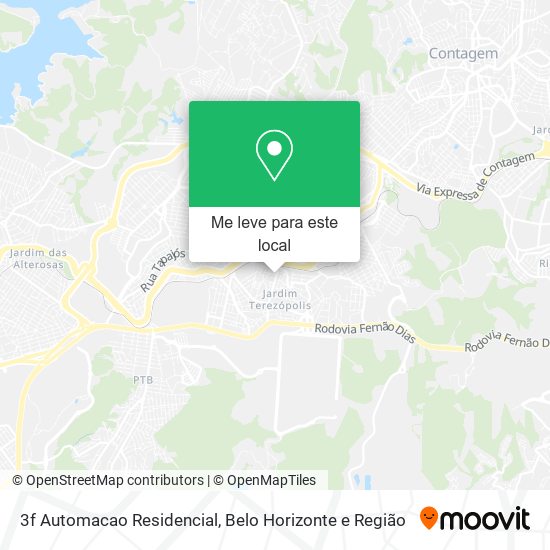3f Automacao Residencial mapa