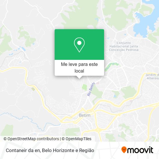 Contaneir da en mapa