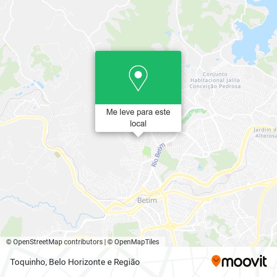 Toquinho mapa