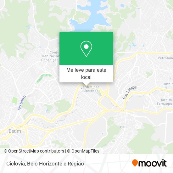 Ciclovia mapa