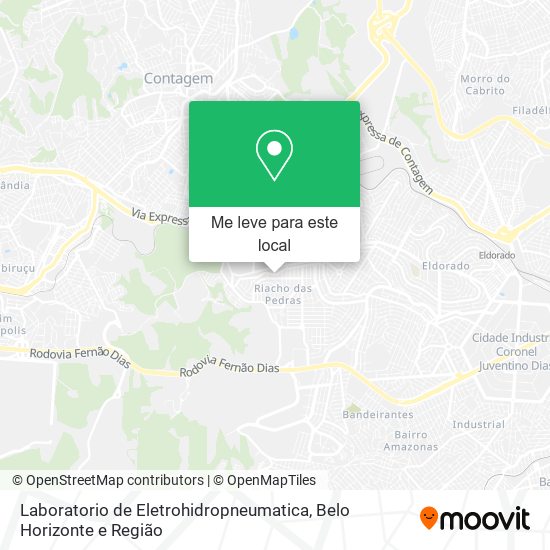 Laboratorio de Eletrohidropneumatica mapa