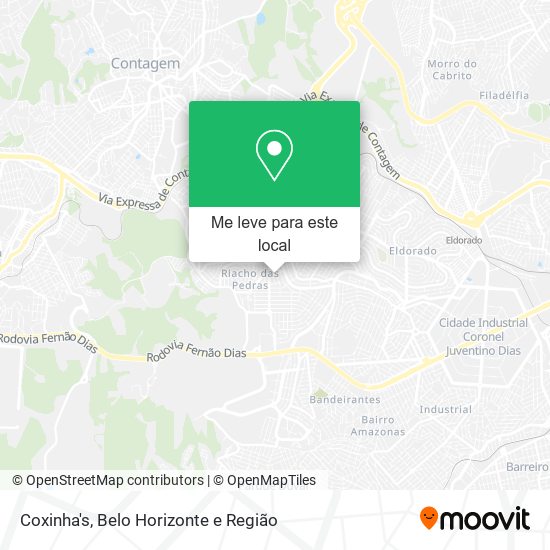 Coxinha's mapa