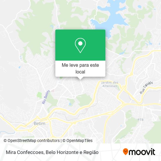 Mira Confeccoes mapa