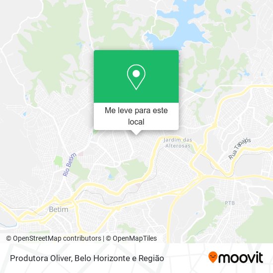 Produtora Oliver mapa