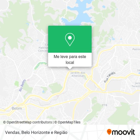 Vendas mapa