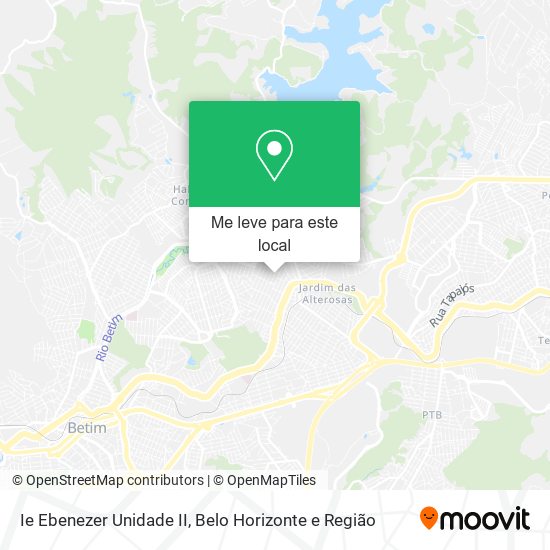Ie Ebenezer Unidade II mapa