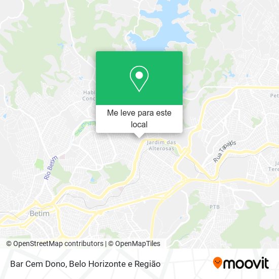 Bar Cem Dono mapa