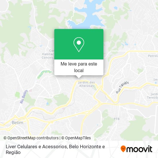 Liver Celulares e Acessorios mapa