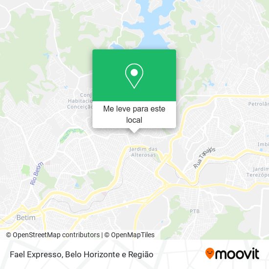 Fael Expresso mapa