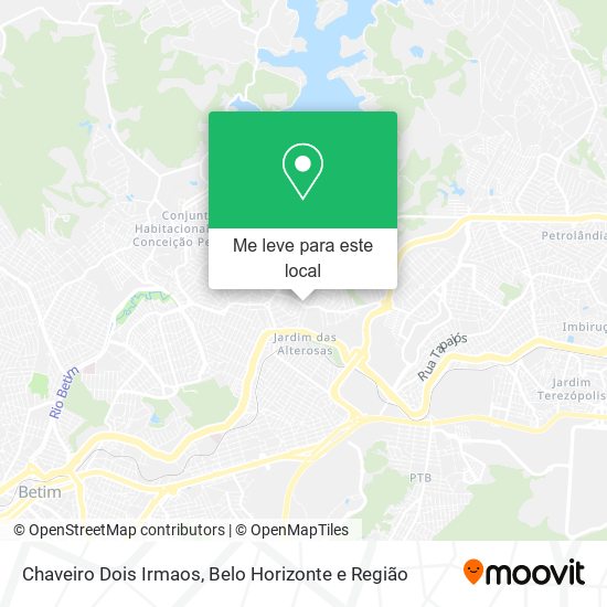 Chaveiro Dois Irmaos mapa