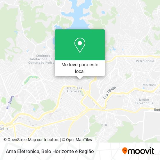 Ama Eletronica mapa