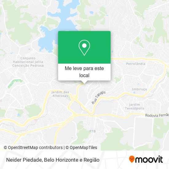 Neider Piedade mapa