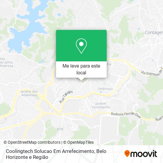 Coolingtech Solucao Em Arrefecimento mapa