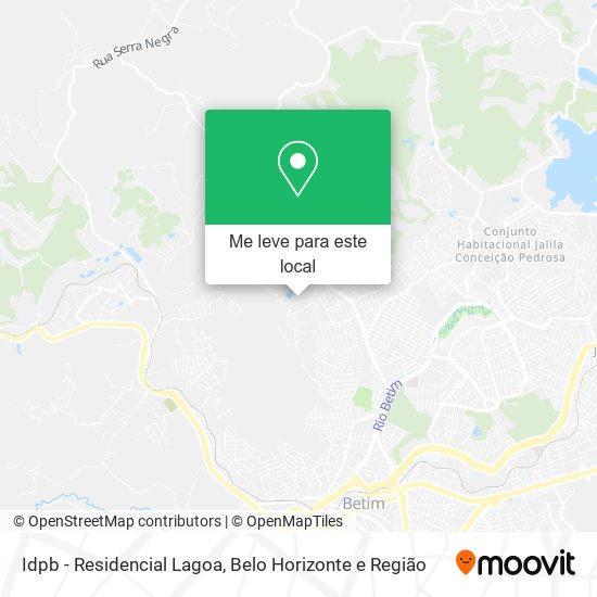 Idpb - Residencial Lagoa mapa