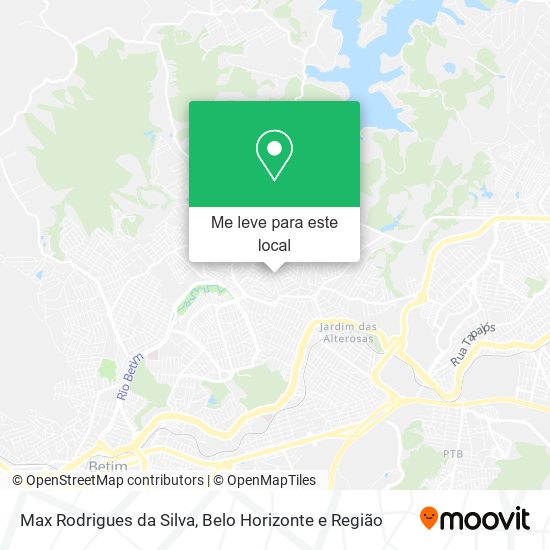Max Rodrigues da Silva mapa