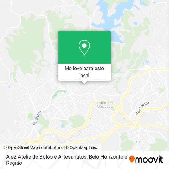 Ale2 Atelie de Bolos e Artesanatos mapa