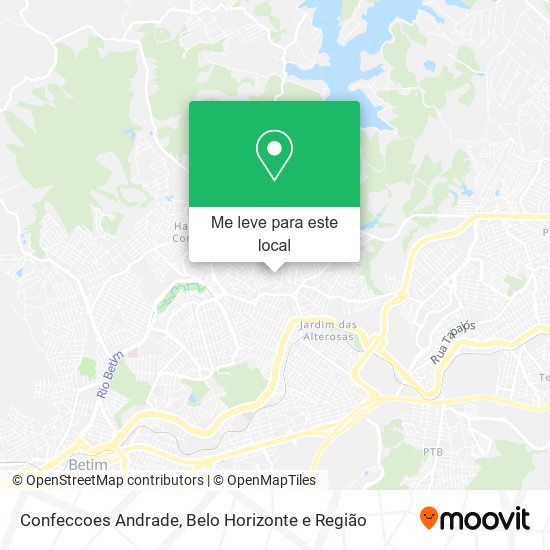 Confeccoes Andrade mapa