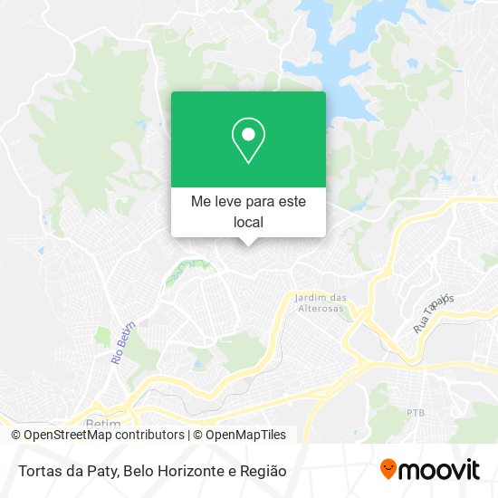 Tortas da Paty mapa