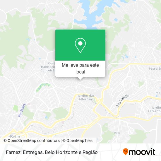 Farnezi Entregas mapa