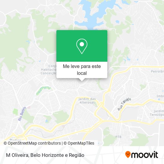M Oliveira mapa