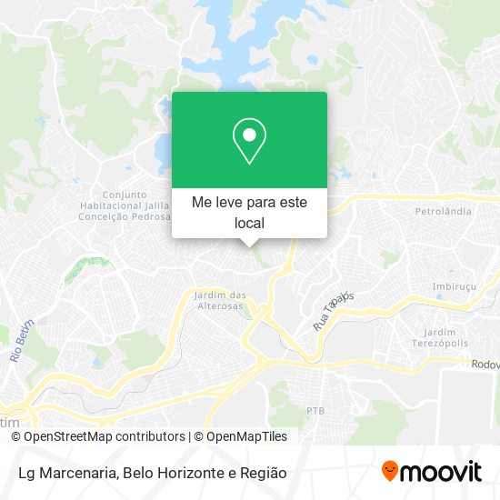 Lg Marcenaria mapa